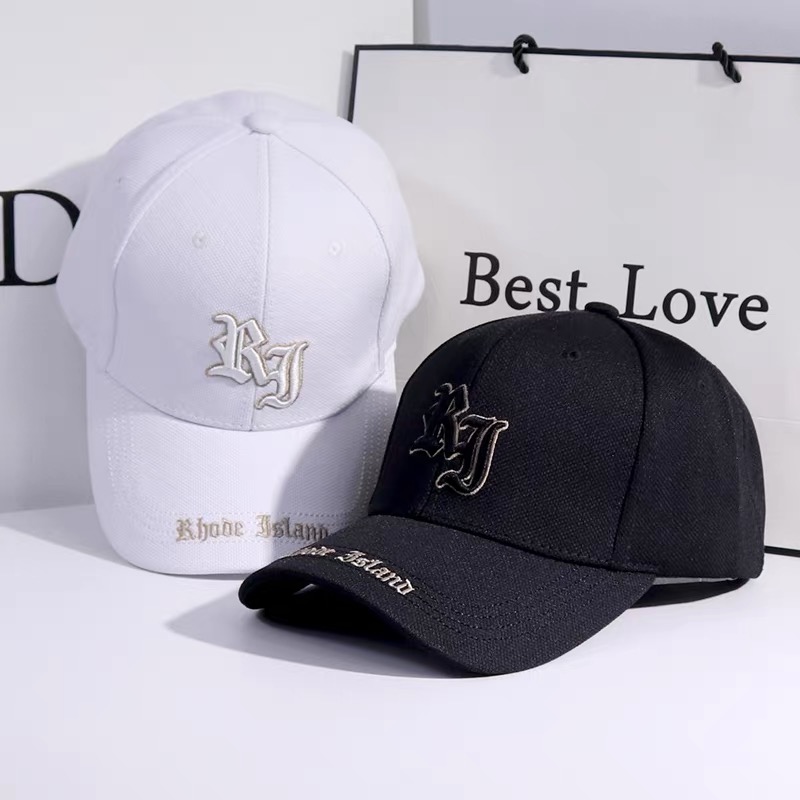 新款帽子清仓韩版时尚重工刺绣男女款硬顶棒球帽