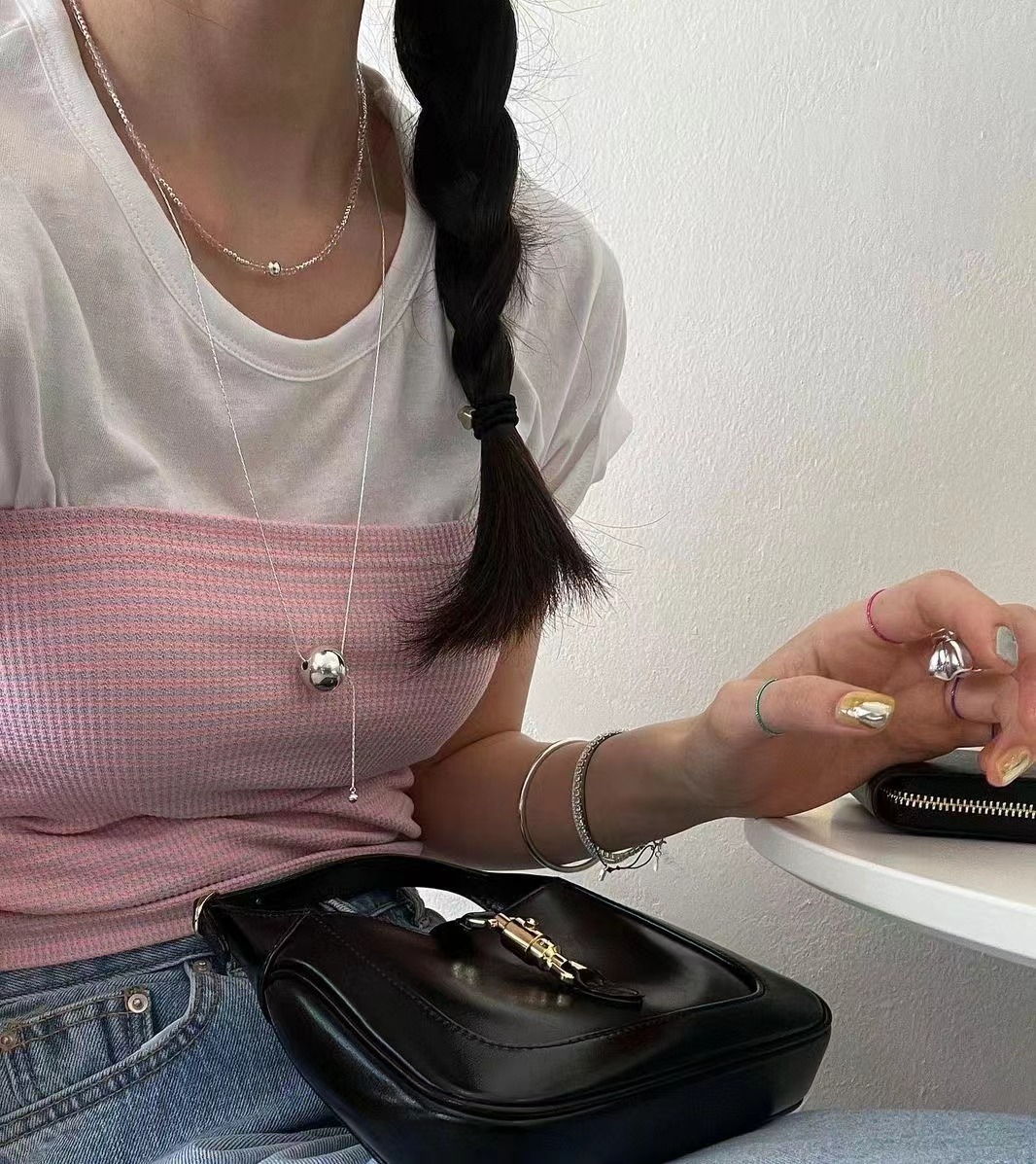 非金属莫桑石手链 西高饰品 [补CHA链接]  泡菜小众补差专用