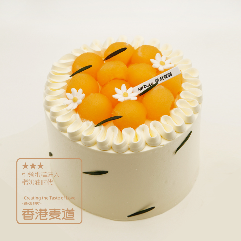 蜜瓜时光（水果蛋糕）