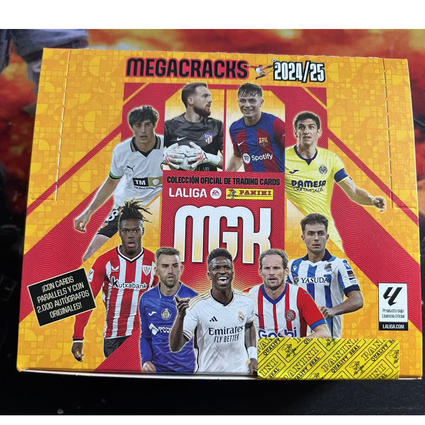 代拆 Panini  西甲MGK Megacracks 球星卡【盲盒在线拆包】