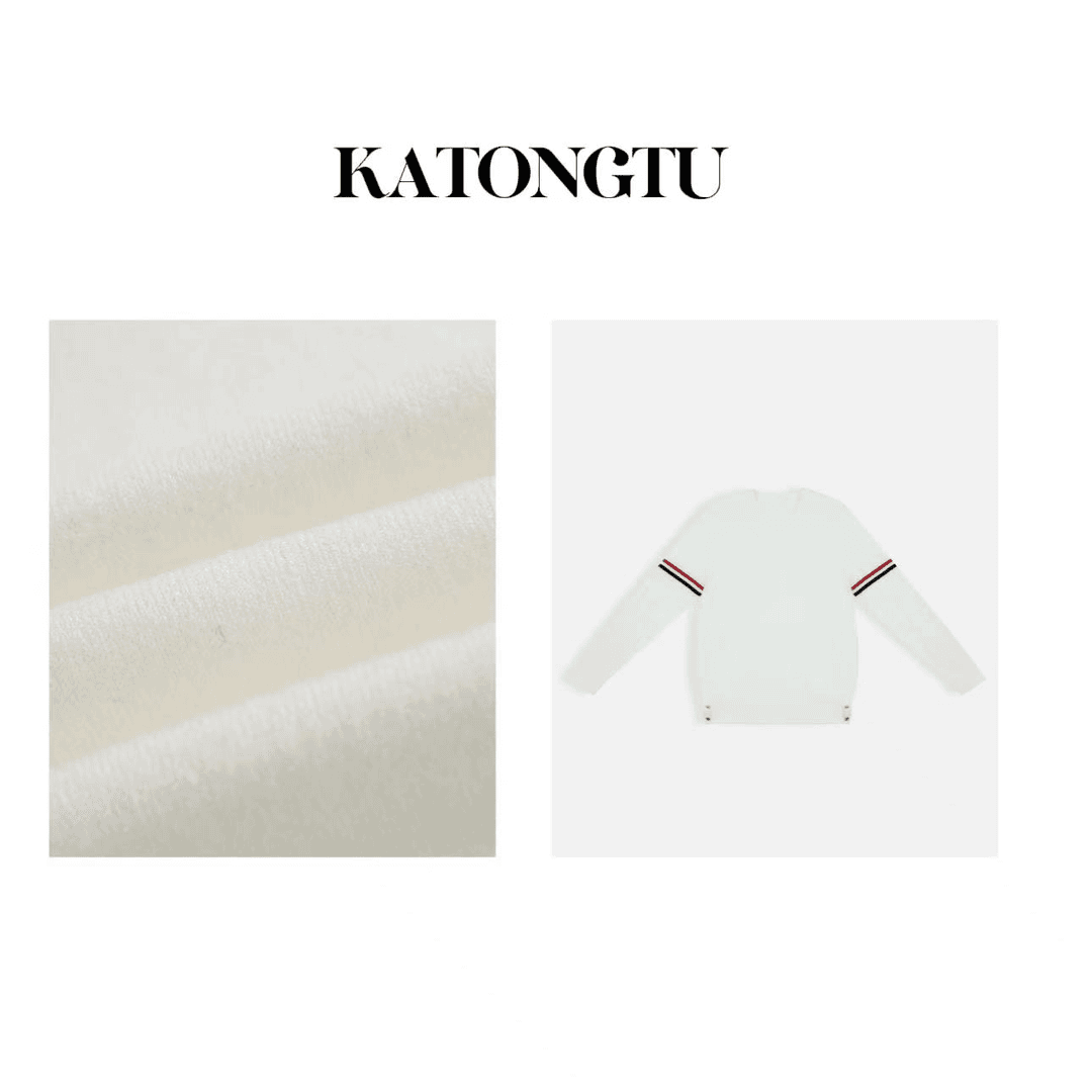 KATONGTU 【时髦俏皮】薄款高织柔软亲夫高领针织毛衣    SF155YN