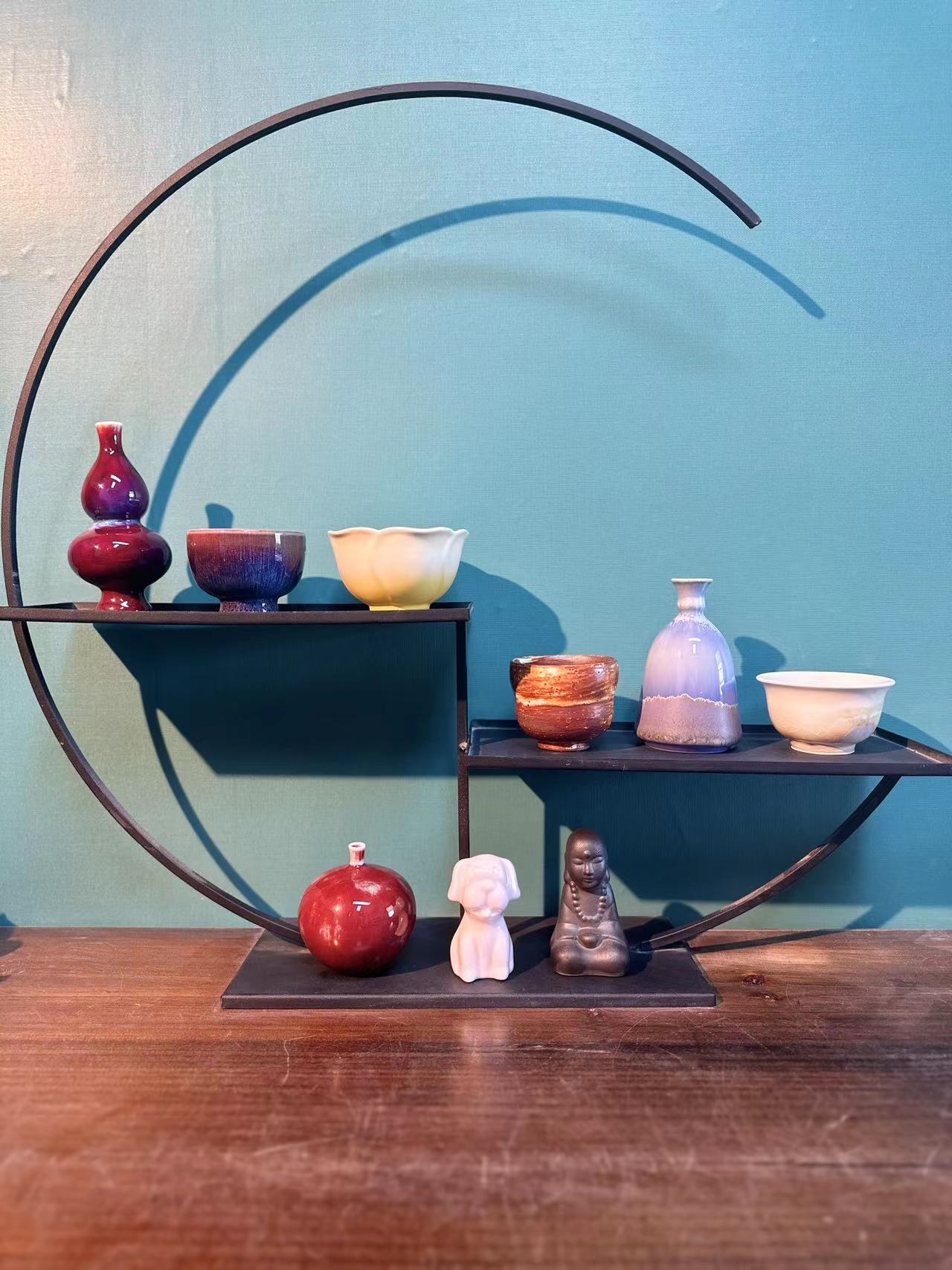 景德镇手作陶瓷摆件随机一只