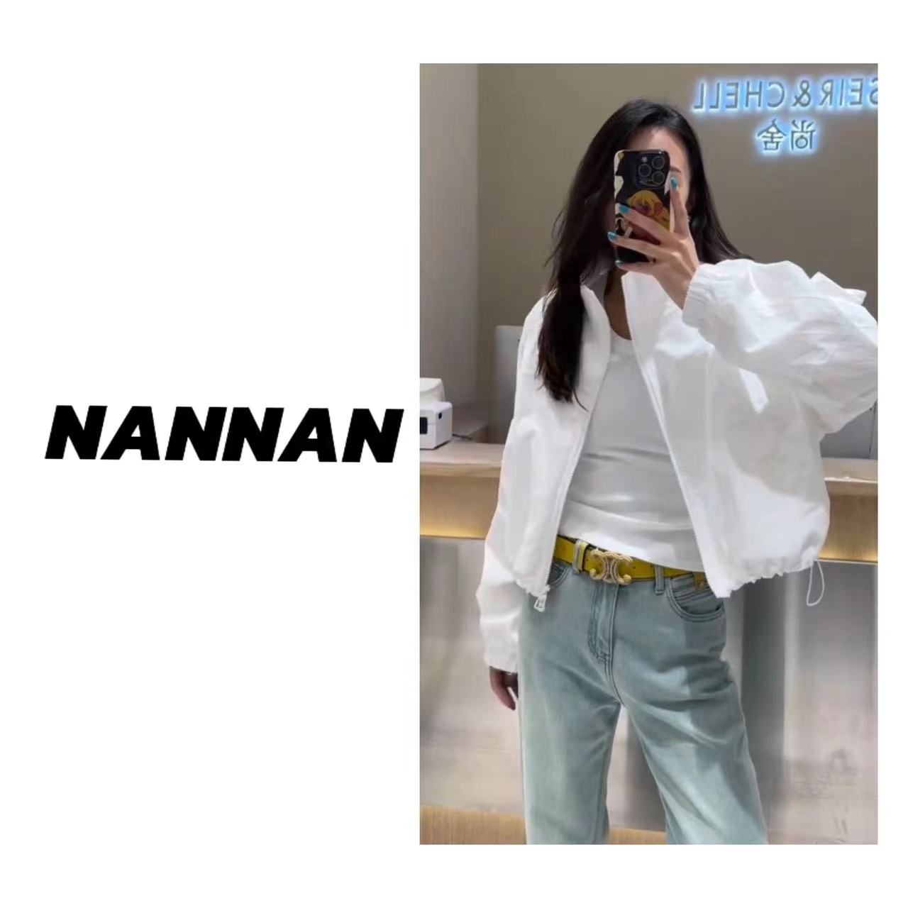 【楠楠推荐】短款休闲 宽松百搭 立领韩版短外套55533