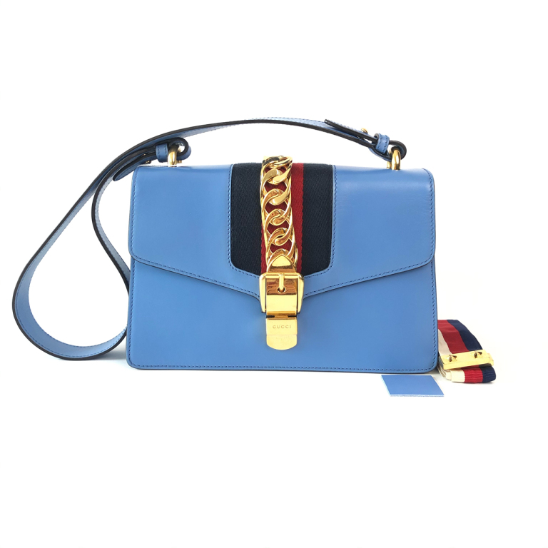 95新 GUCCI/古驰 安洁利严选 GUCCI塞尔维亚单肩包 WH408015H