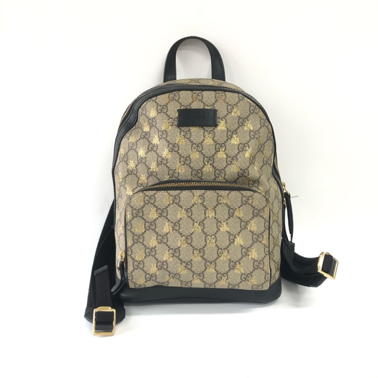 95新 GUCCI/古驰 安洁利严选 GUCCI古驰小蜜蜂双肩包 WHL410094 