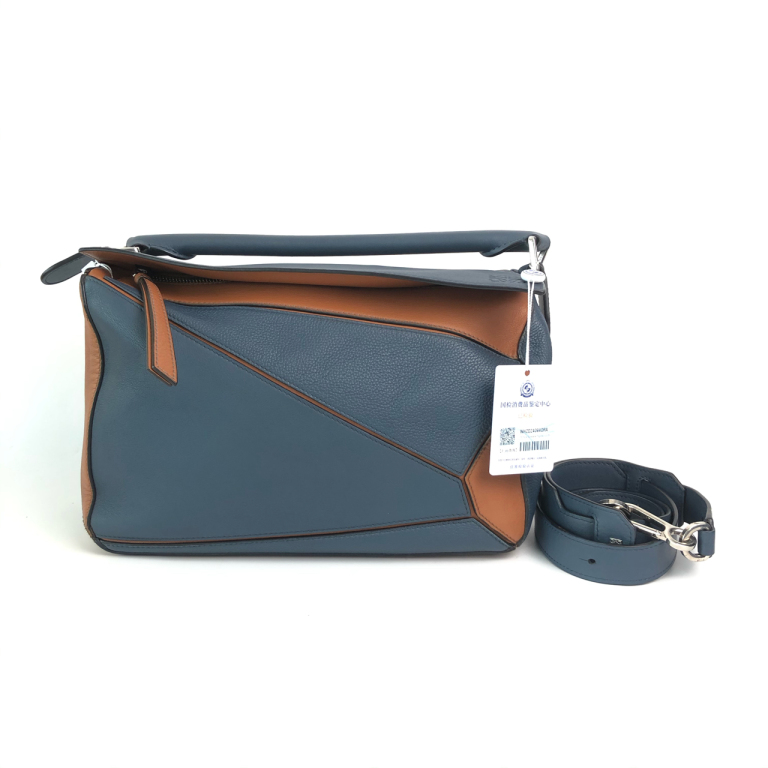 95新 LOEWE/罗意威 loewe几何手提单肩包 WHZ407066H