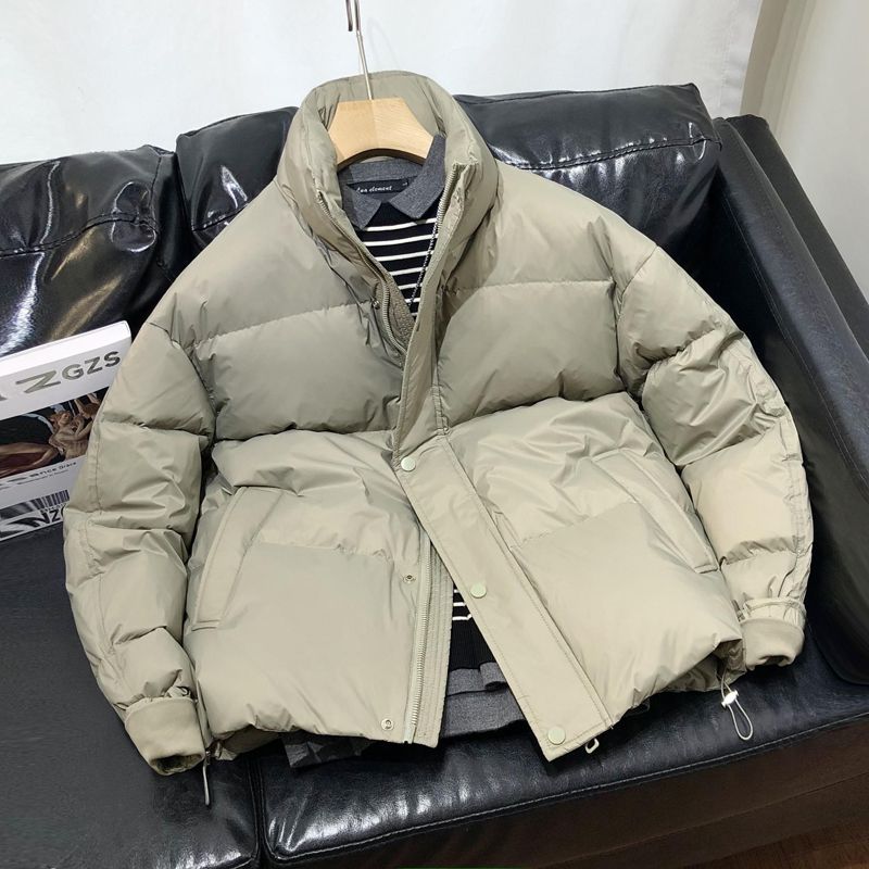 鸭鸭2022冬季新品羽绒服男立领鸭绒外套短款加厚保暖青年时尚潮流