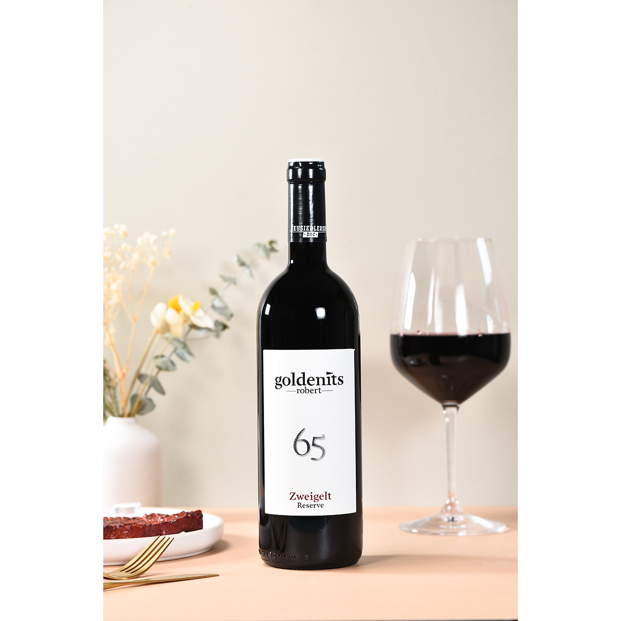 奥地利原装进口 金旎思 点金65 茨威格干红葡萄酒/2018 750ml