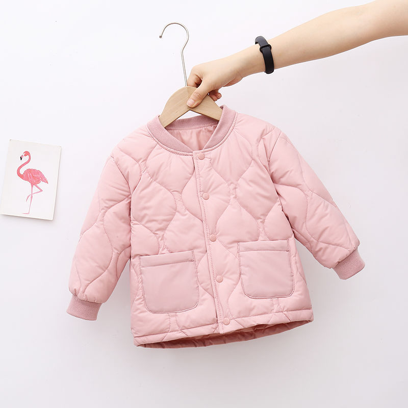 儿童轻薄羽绒服宝宝羽绒服男女中大小童纯色轻薄内胆校服防寒神器