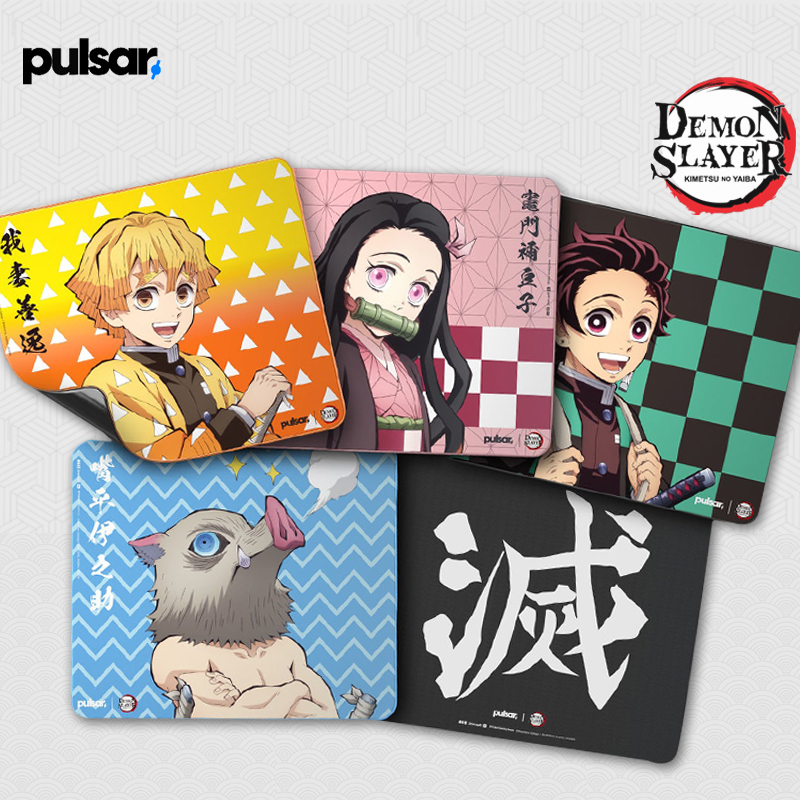Pulsar es2 鼠标垫鬼灭之刃联名款  FPS电竞游戏二次元鼠标垫