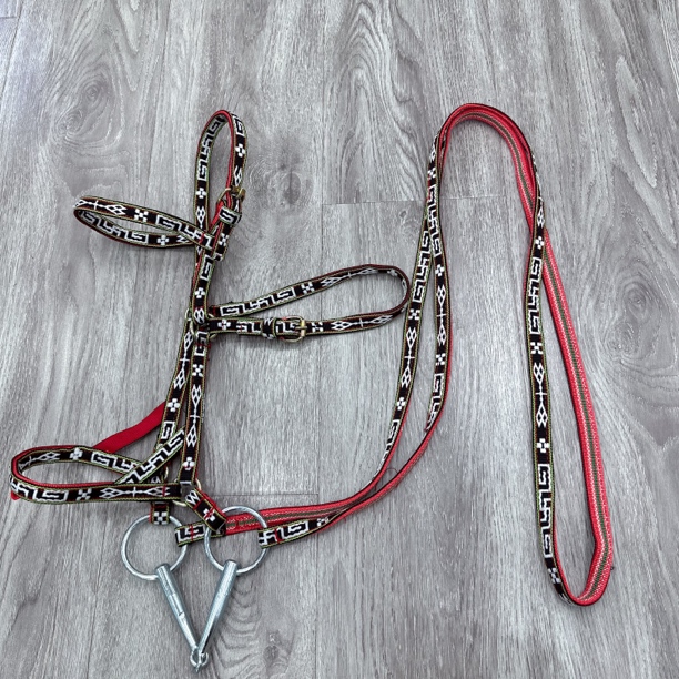 新款叉子民族马嚼子藏族用品笼头藏式水勒一套配件全套马笼头耐磨