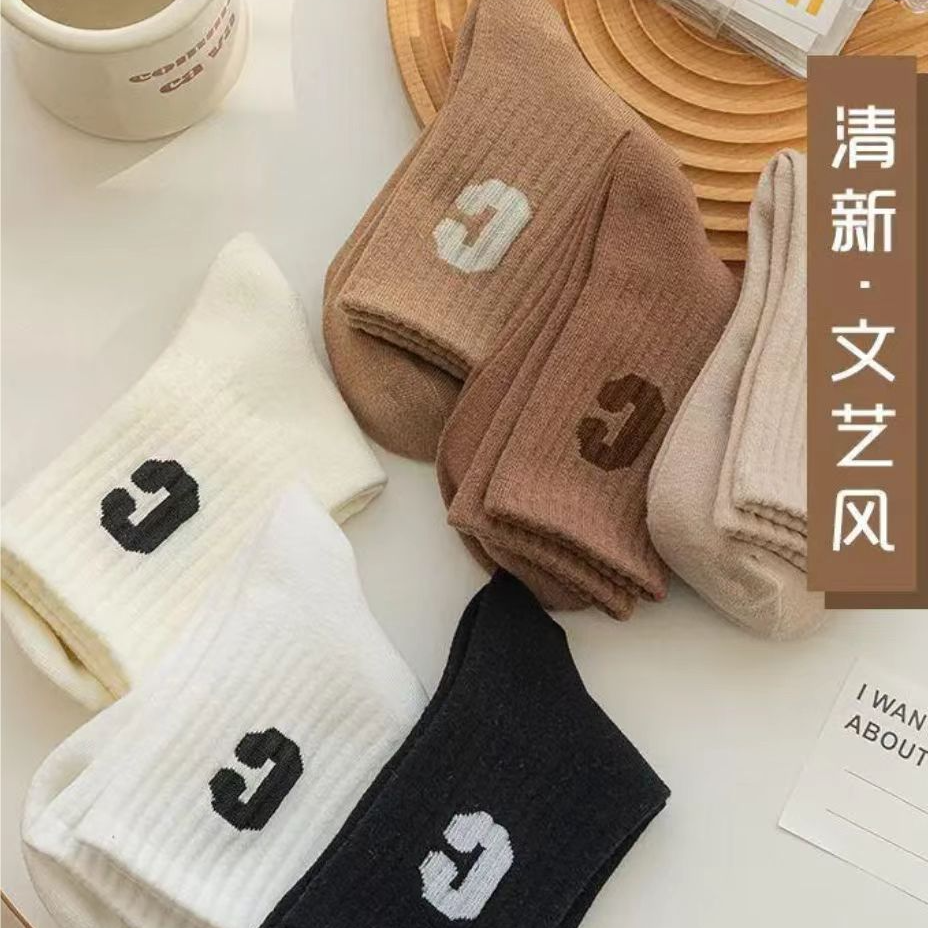 C字女袜4双颜色随机发包邮有问题联系客服