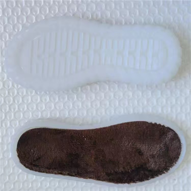 儿童水晶鞋底防滑耐磨手工钩织鞋底