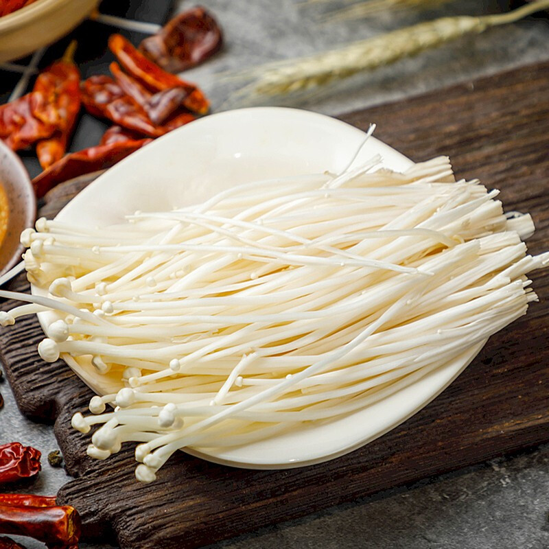 白金针菇 银针菇约100g/份