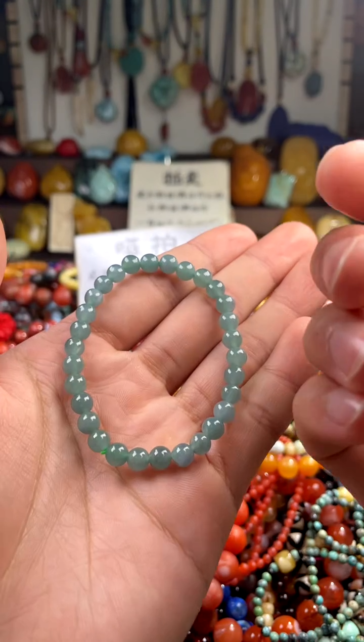 【闪购商品】翡翠手串未镶嵌(一物一件)119503