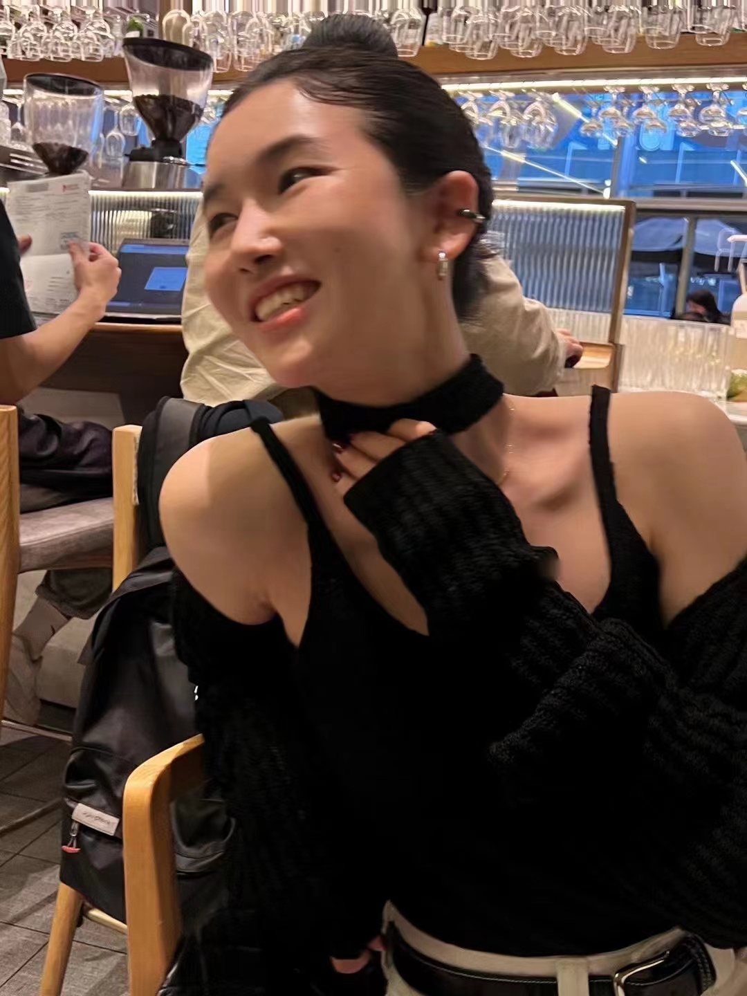 All In春夏新款 洋气背心加袖套两件套 