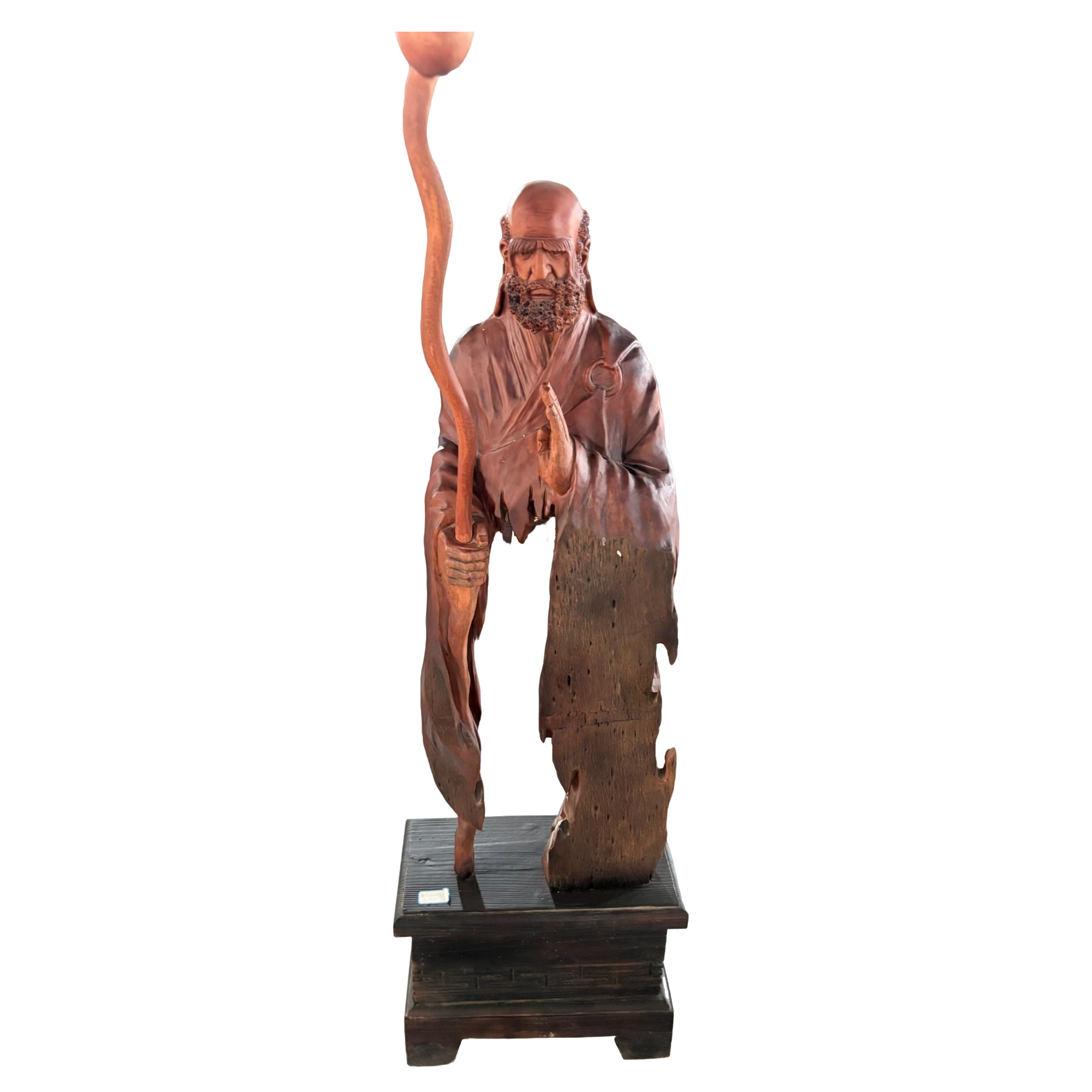 木雕工艺品摆件（40号达摩）纯手工匠心技艺精细雕刻品