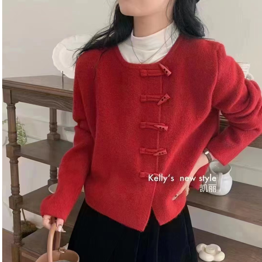 小洁家优选高品毛衣小香风气质时尚百搭针织