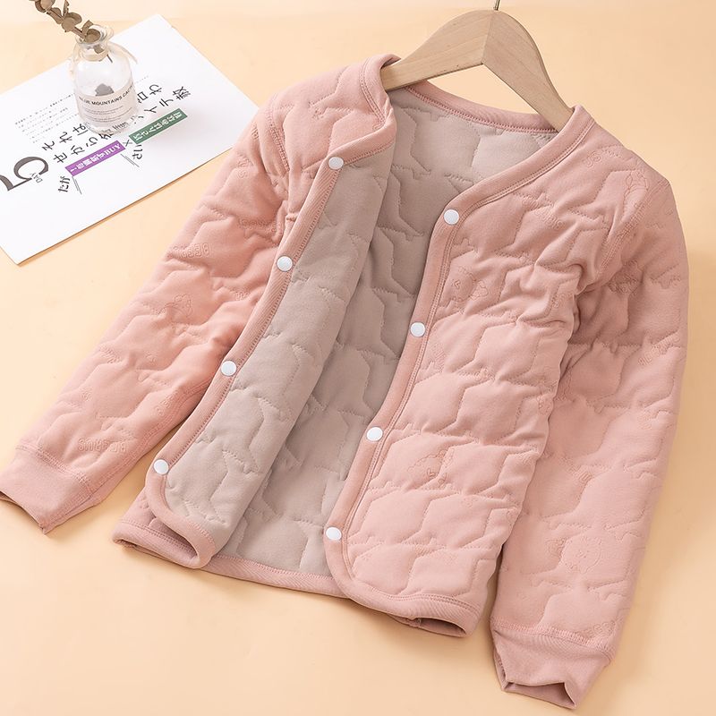 儿童内胆棉衣男童女童冬装内穿棉服中大童校服神器内搭保暖小棉袄