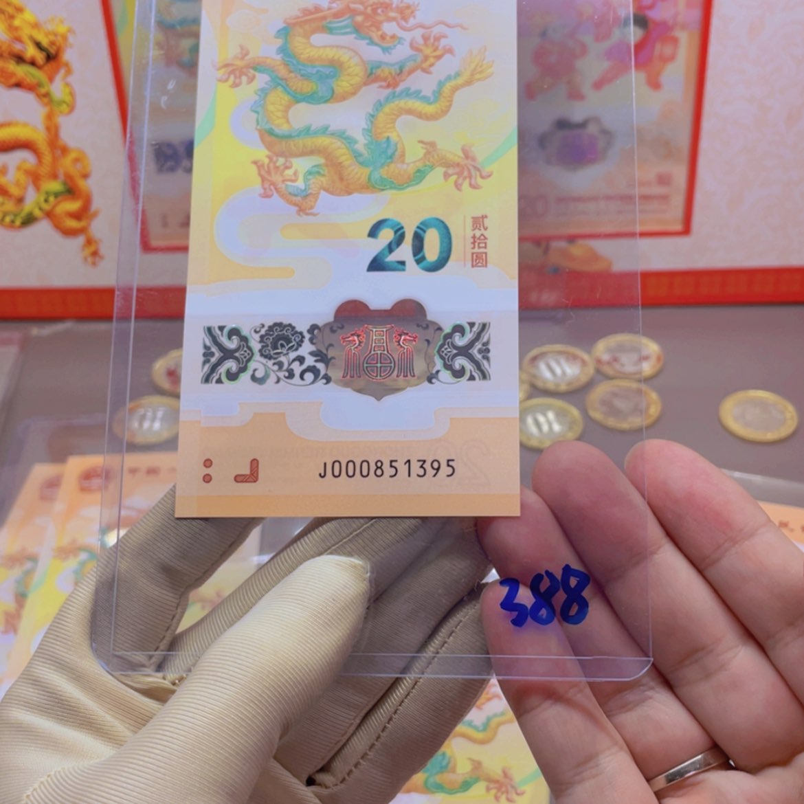 【闪购商品】塑料龙钞精品