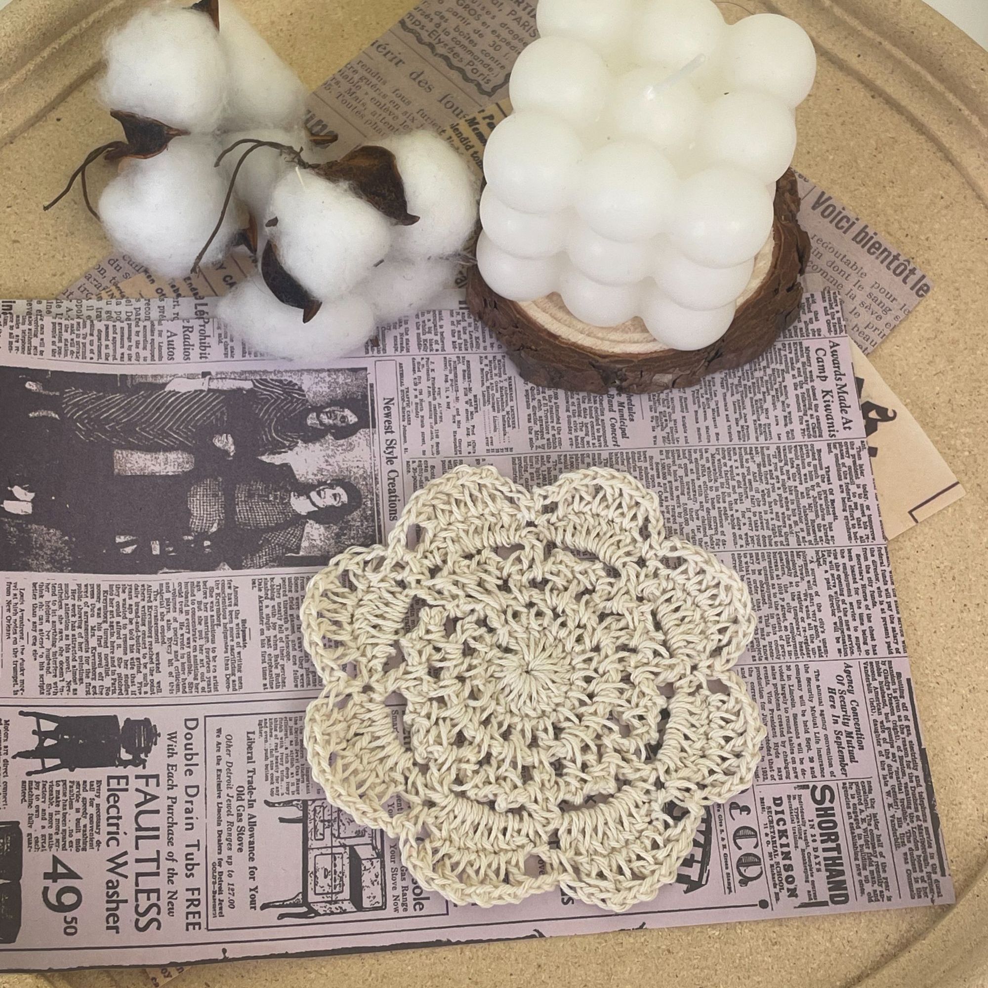 【源头厂家】BS11登上织雾岛隔热垫纯棉防烫桌垫碗垫隔热垫碗垫桌布