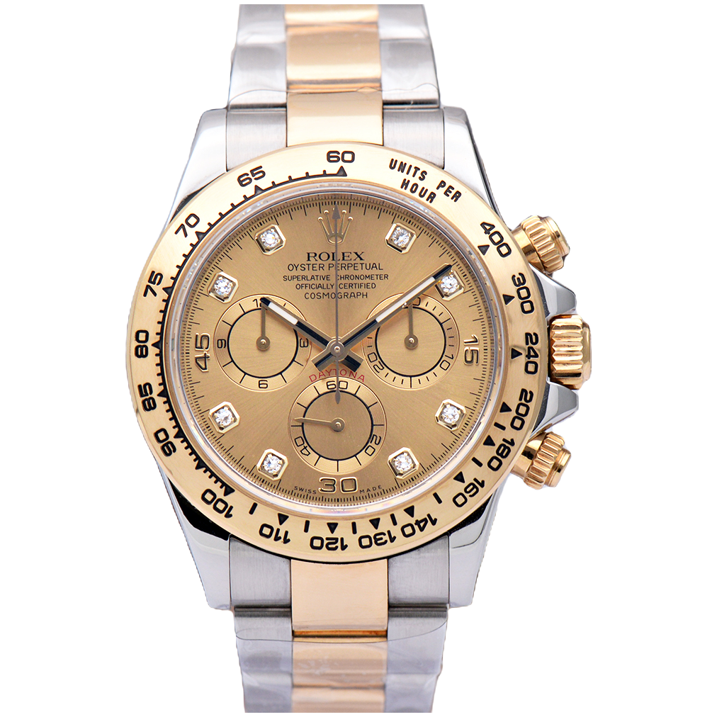 99新 Rolex/劳力士 迪通拿116503香槟盘钻刻40表径自动机械男表