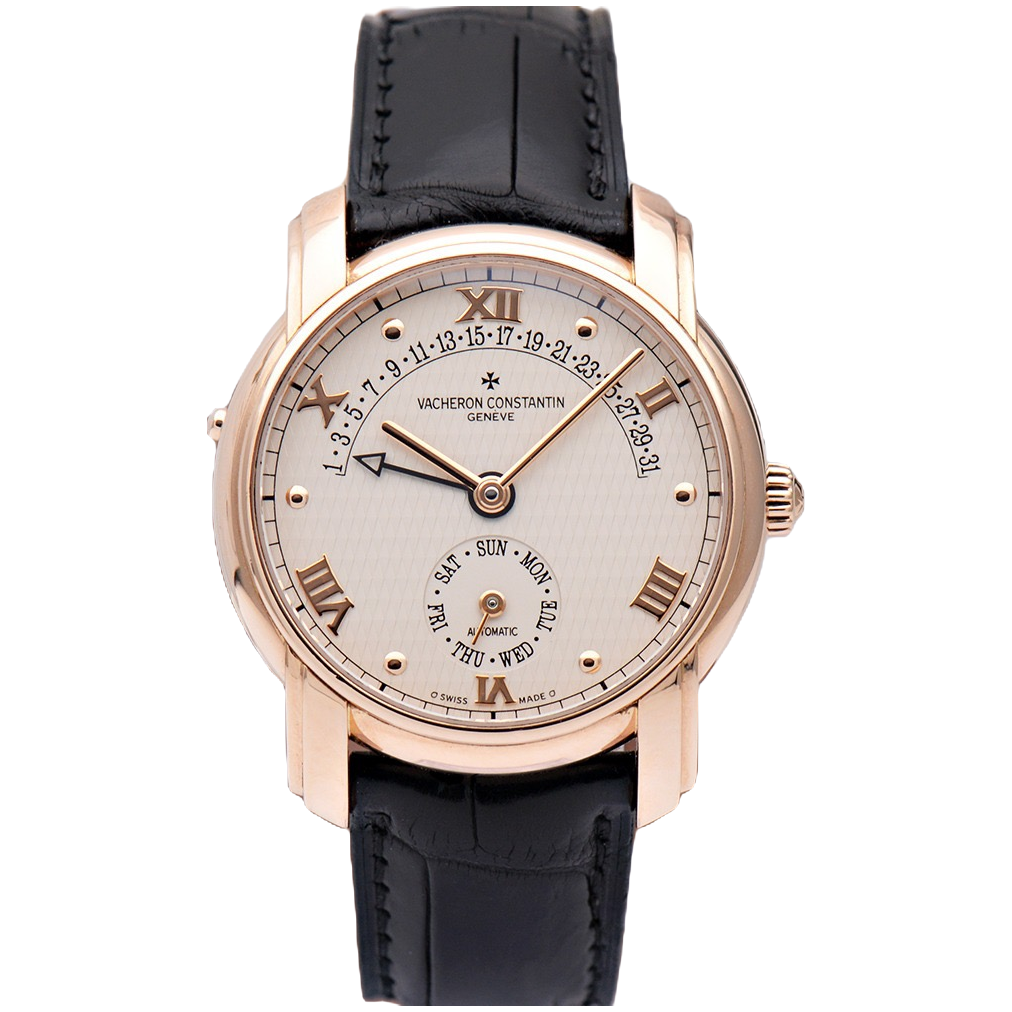 99新 Vacheron Constantin/江诗丹顿 马耳他47245/18k玫瑰金/38mm