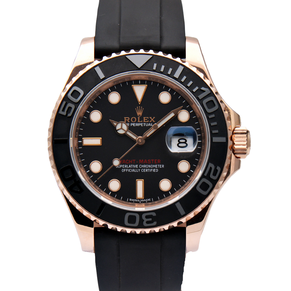 99新 Rolex/劳力士 游艇名仕116655玫瑰金40MM自动机械男表
