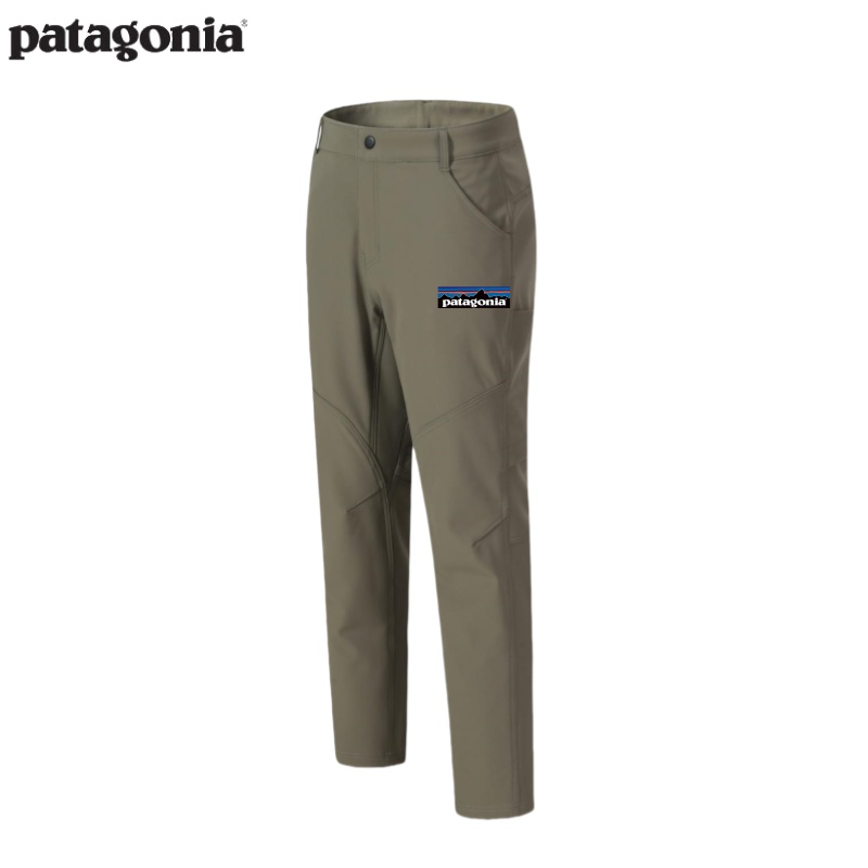 Patagonia/巴塔哥尼亚加绒冲锋裤男士户外加绒弹力透气登山工装裤