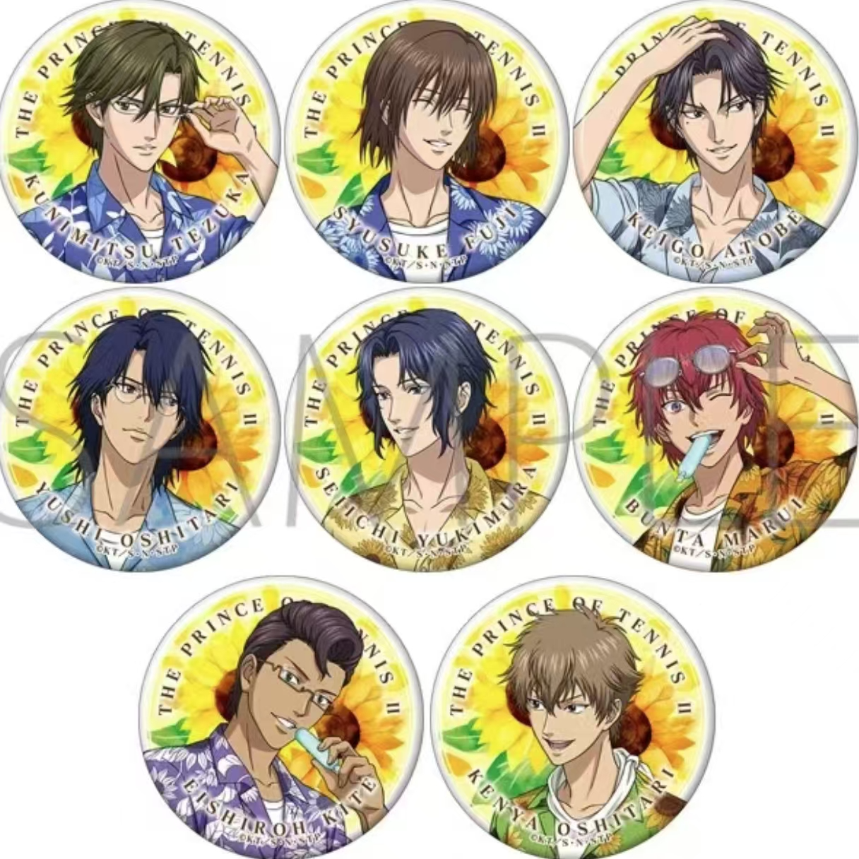 【网球王子】网王夏日情人节吧唧盲盒（默认代拆）