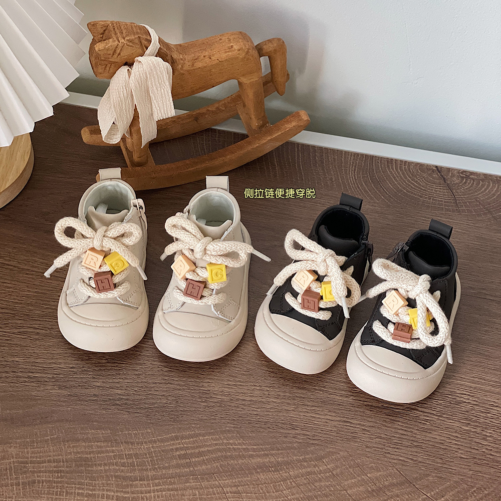 小鱼家【乐高积木】小童儿童女童软底便捷春秋百搭防滑时尚百搭6012