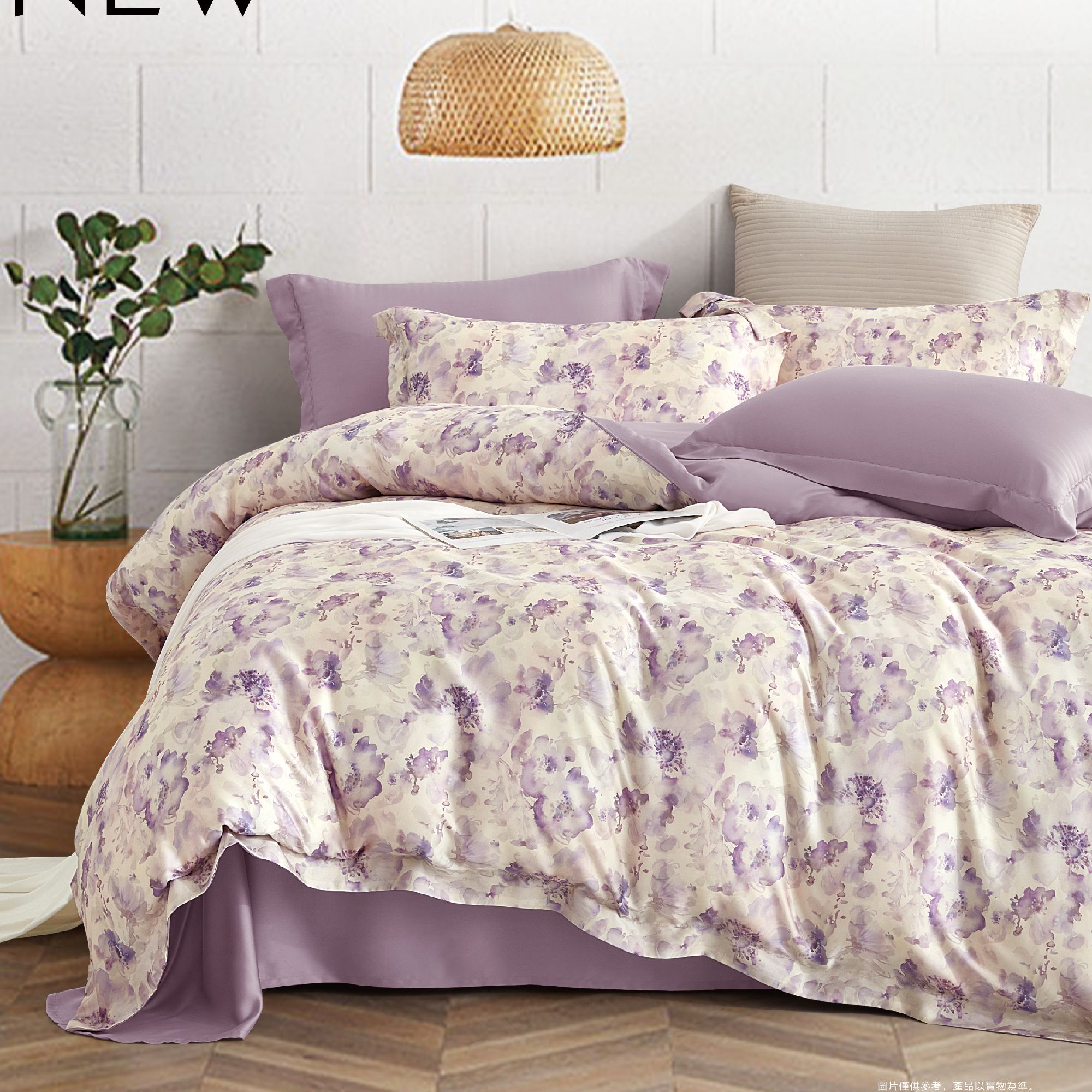 A4979 LF东帝兴双人镂空100S兰精天丝夏被 花香远方200*230法式
