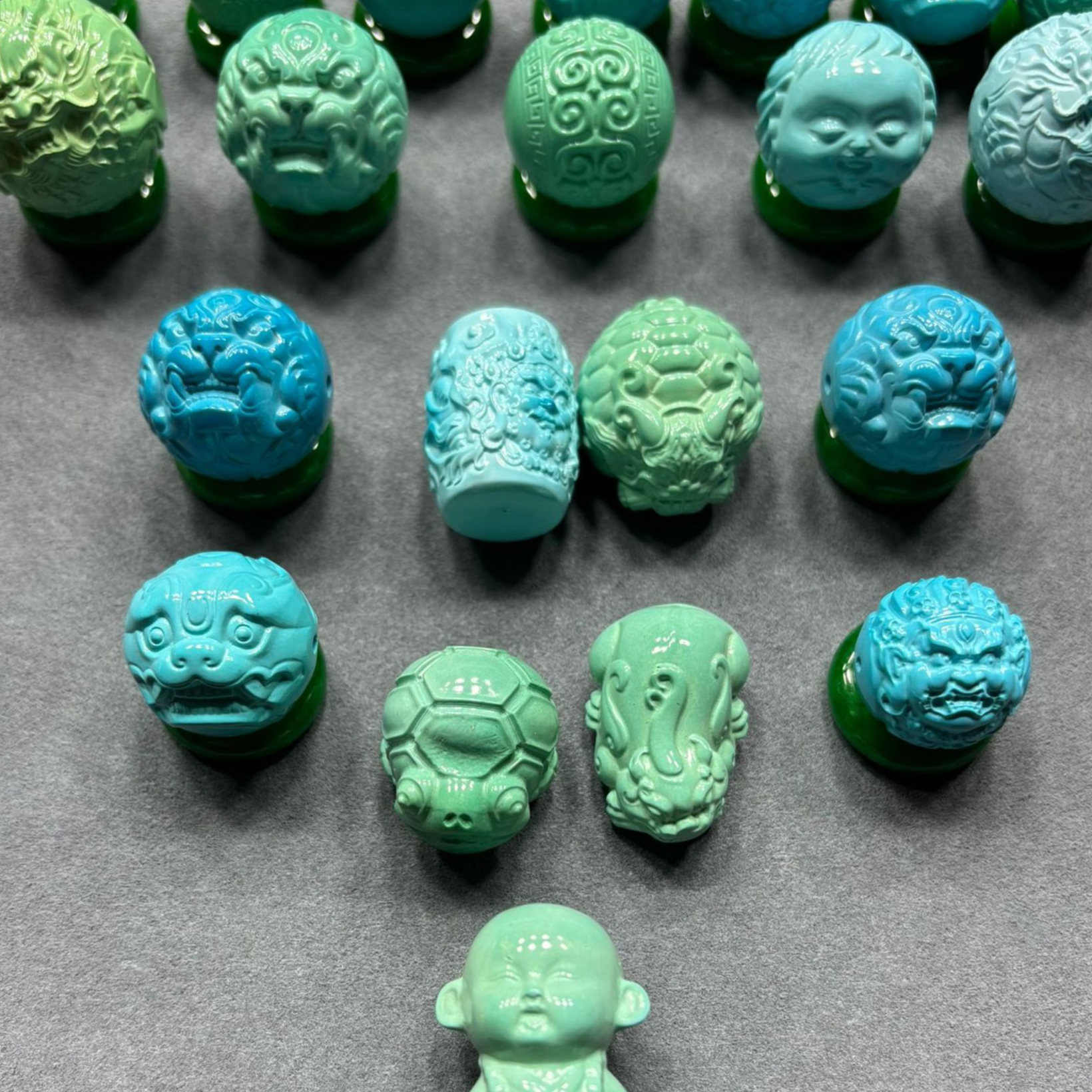 纯手工高品雕刻配饰配件(非主图所示）