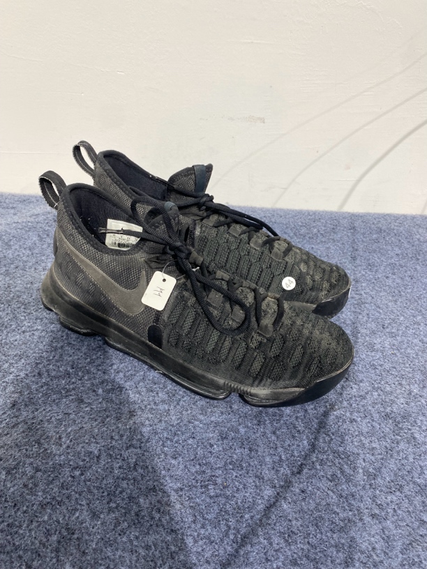 篮球鞋44码Nike KD 9   Black Space 纯黑公价2779