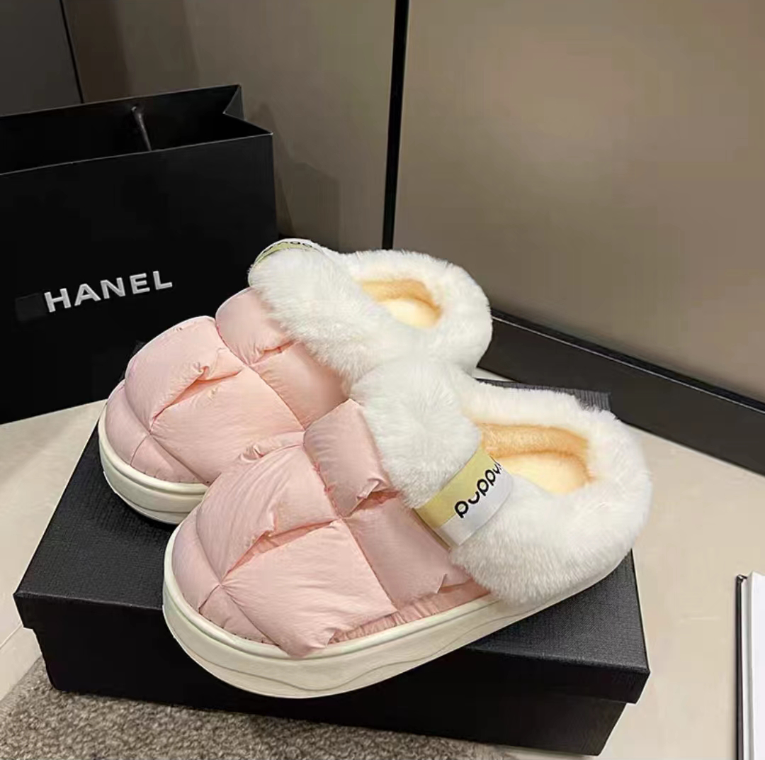 冬季品质加绒棉拖