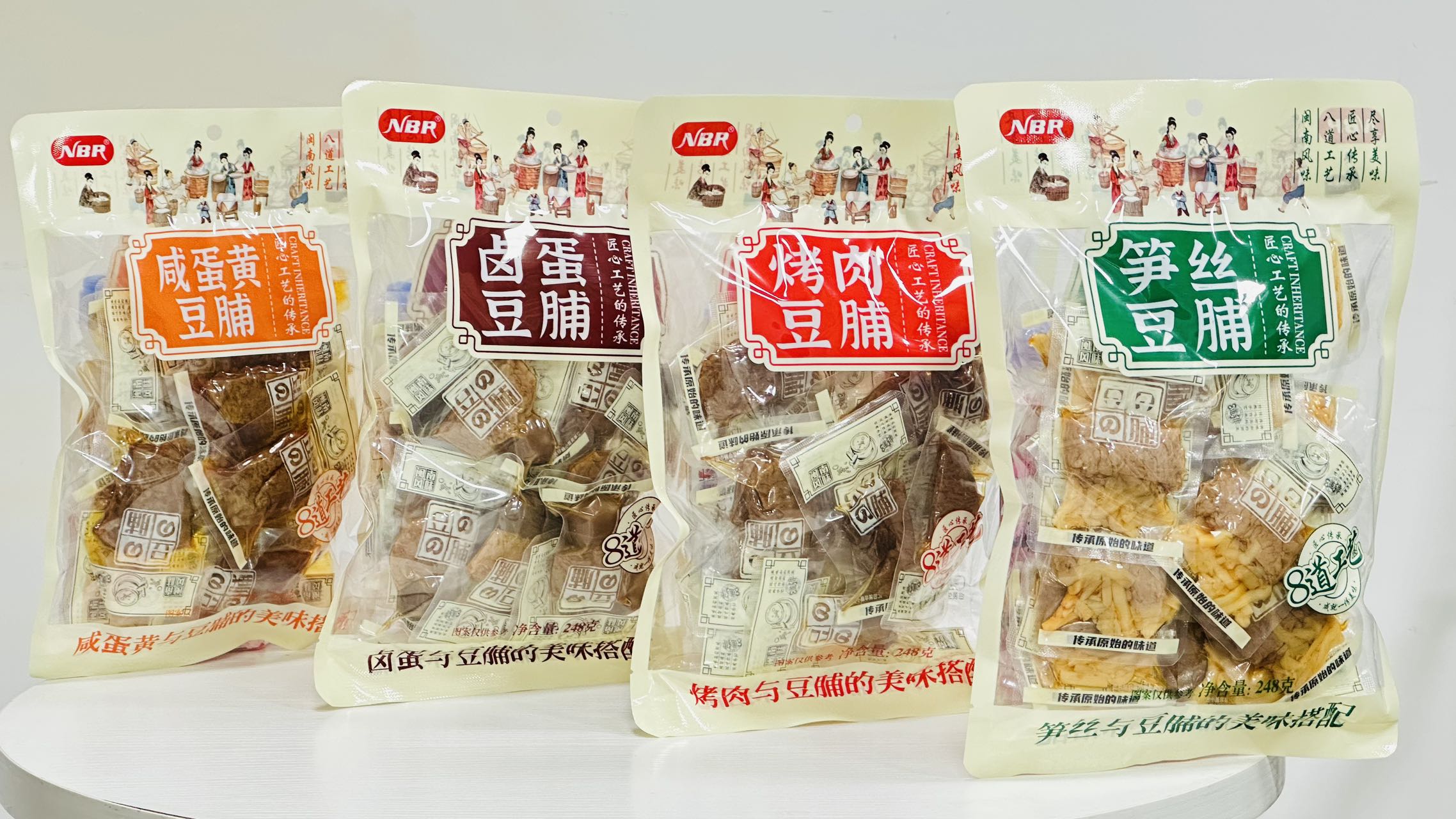 【小扬哥推荐】众星笋丝豆脯咸蛋黄豆脯烤肉豆脯卤蛋豆脯大块浓郁