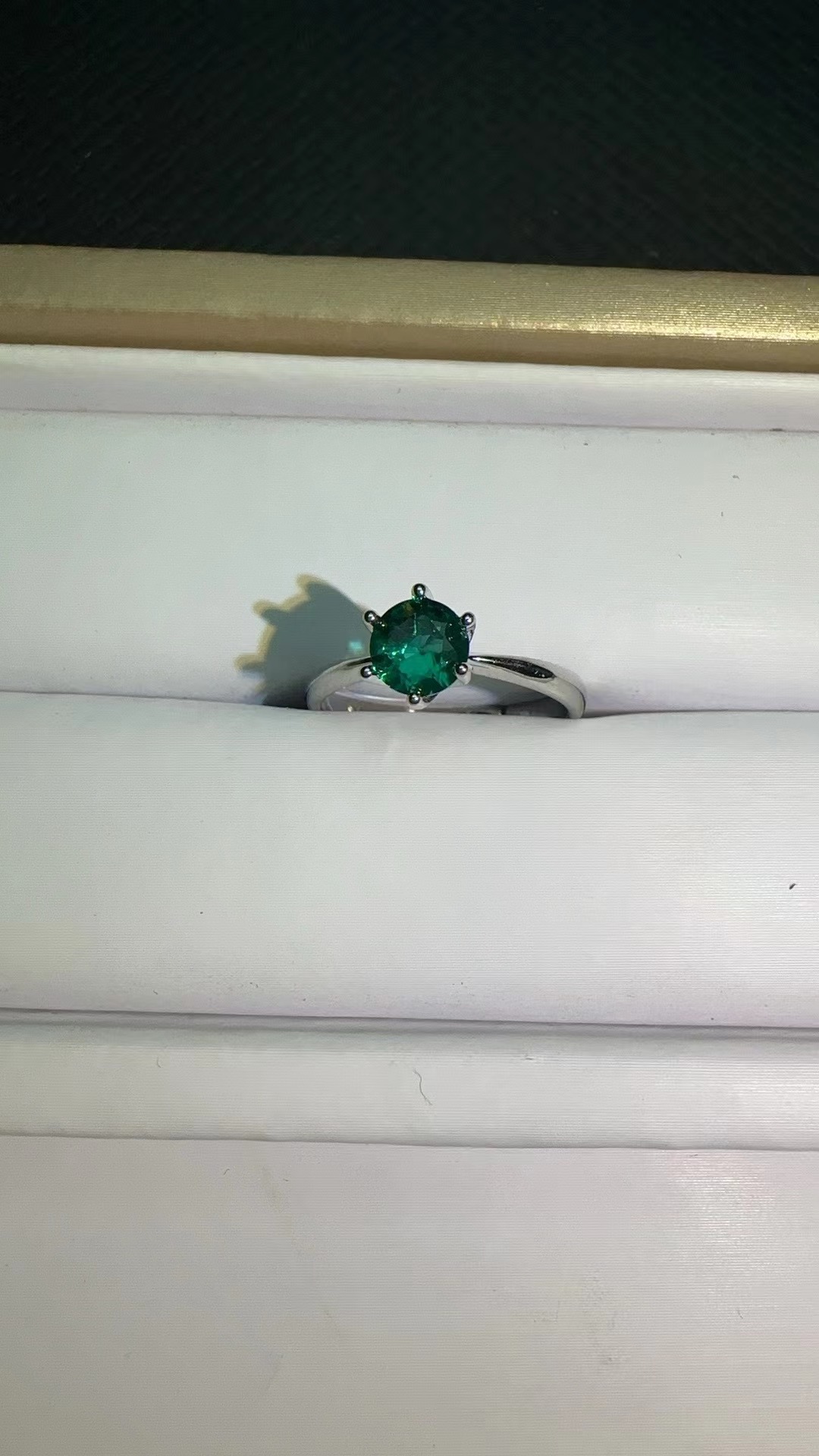 【斯里兰卡的品味】28-111祖母绿戒指