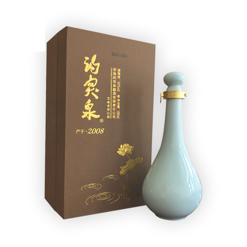 君旭特产白酒 54度芝麻香型趵突泉特酿白酒 正品单瓶特惠54度490