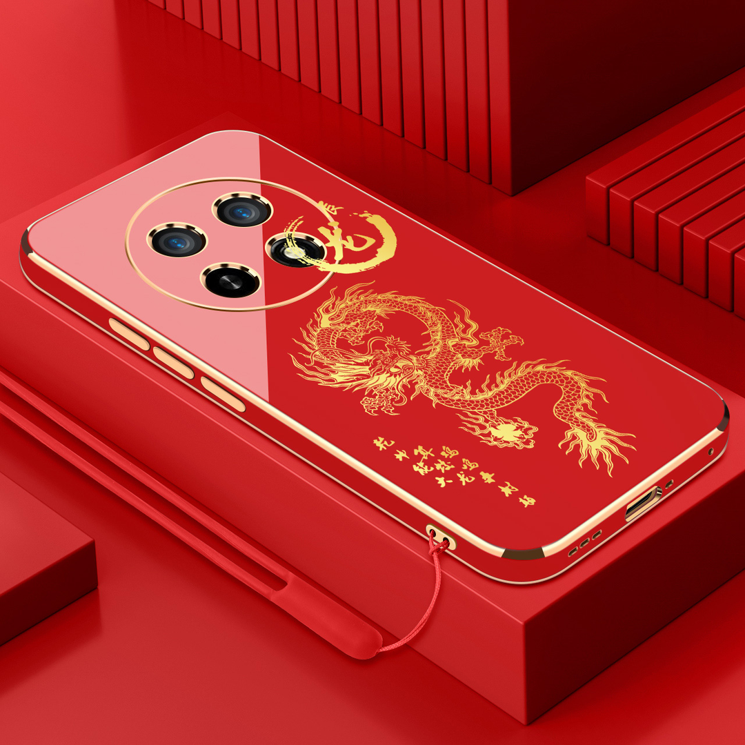 oppoa2pro电镀手机壳十二生肖直边国潮硅胶全包软壳防摔保护套