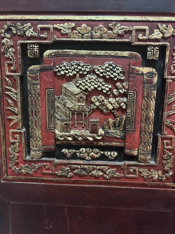 老木雕老花板：特色东阳特色东阳手工艺艺术品