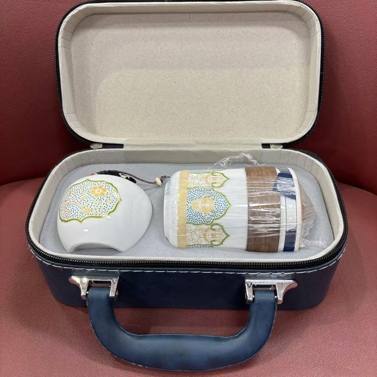 m903旅行创意茶杯高档陶瓷中式功夫茶具文化创意杯子