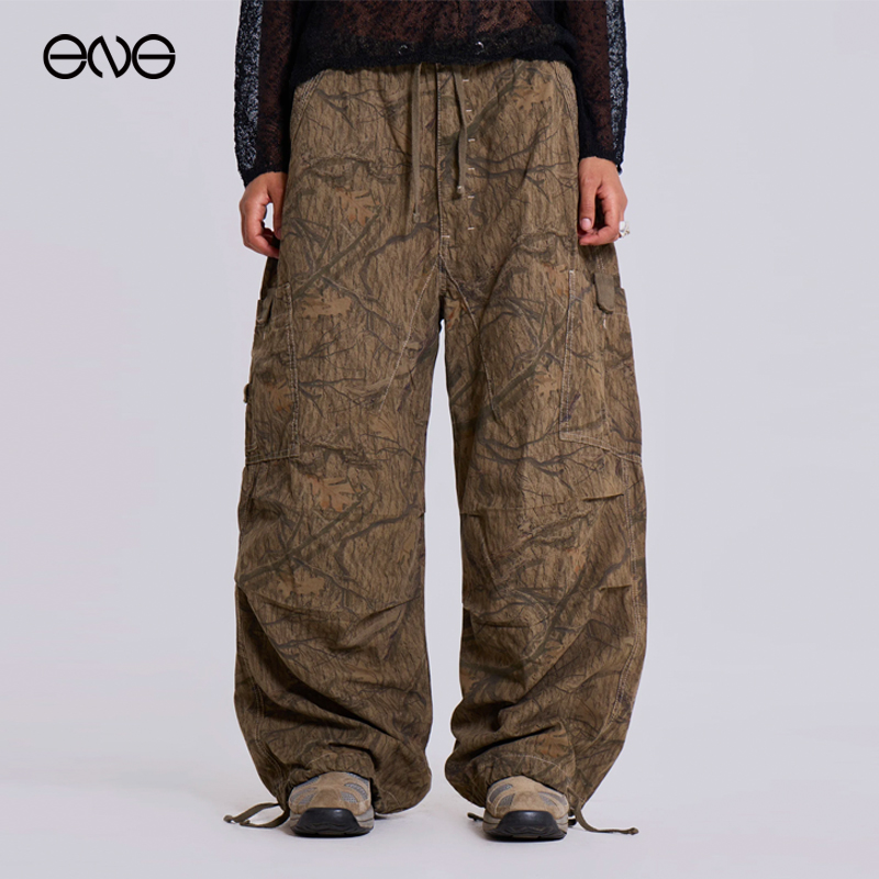 【ENG】JADED LONDON REALTREE CAMO 宽松休闲裤Jennie同款