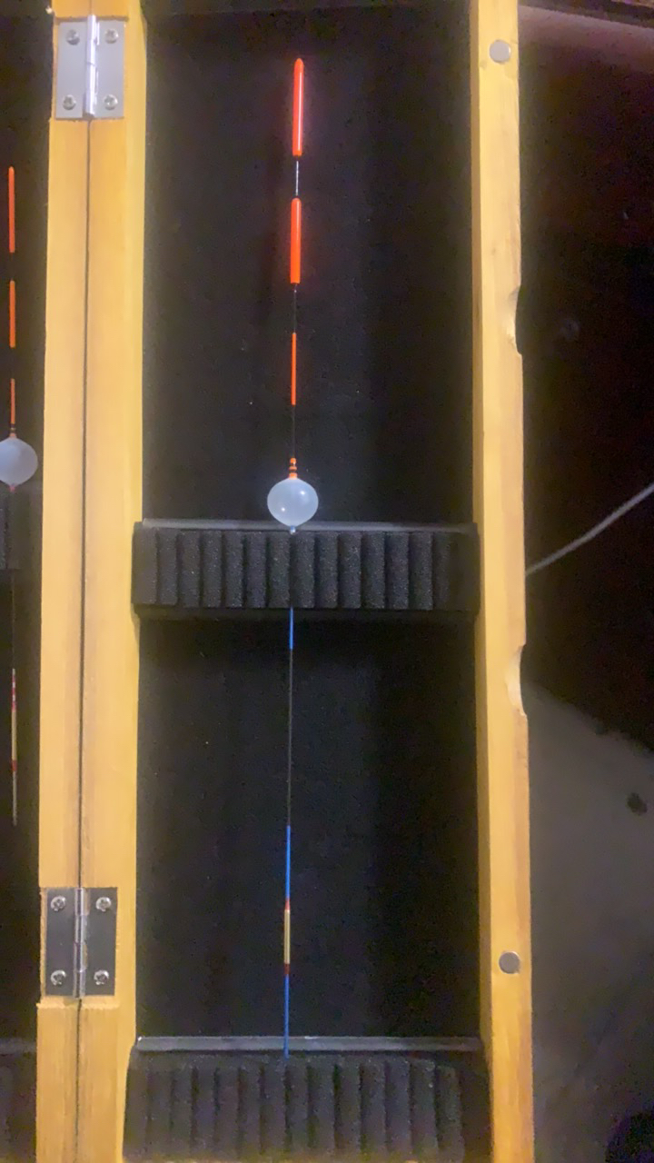 0.8吃铅2.0加粗23厘米全天候气泡漂塑料底钓