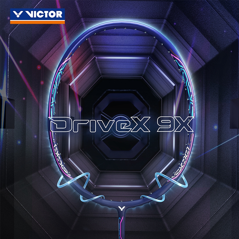 VICTOR/威克多胜利羽毛球拍DX-9X 全碳素超轻拍全面型拍子