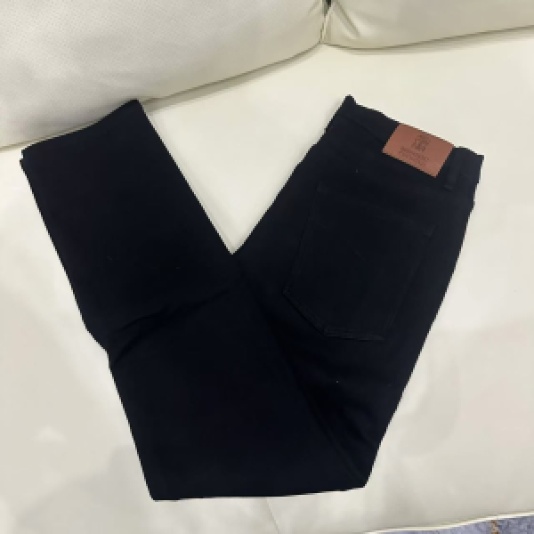 【正经小郑】不错的男士时尚黑色牛仔裤