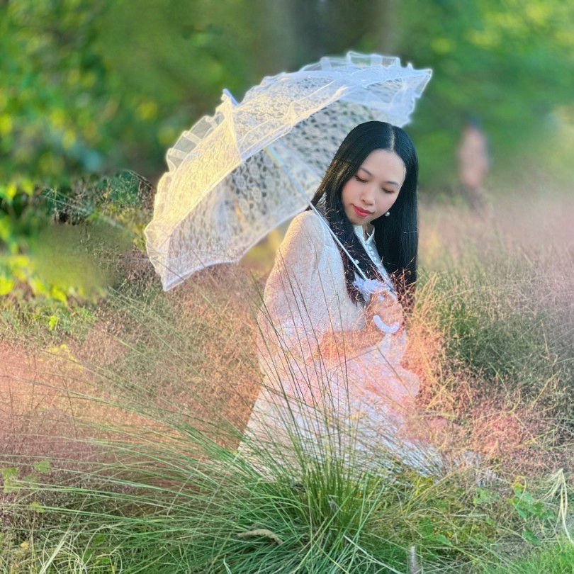 【飞飞推荐】时尚花边蕾丝伞摄影拍照道具