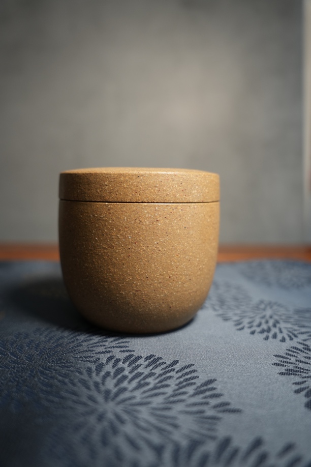 段泥粗砂颗粒茶叶罐