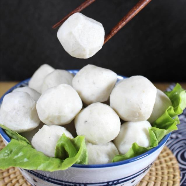 《添记海鲜》那哥鱼丸，潮汕鱼丸，食用营养冷藏冷冻发货保鲜