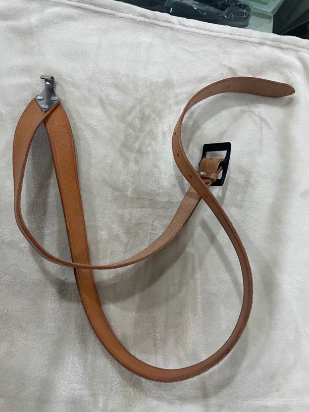 小军鼓背带，牛皮，津宝