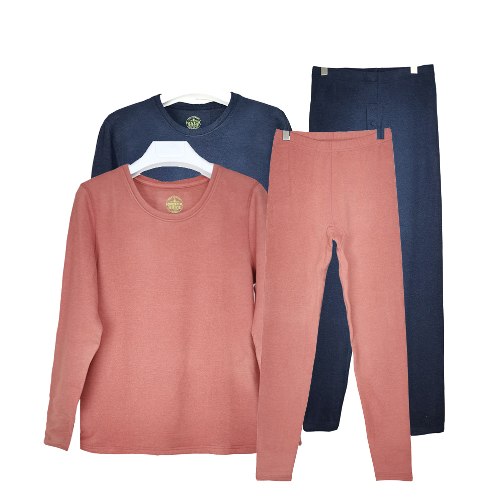 Hongni/红妮HT630/HT822海藻氨基养护超暖女套装男套装保暖内衣